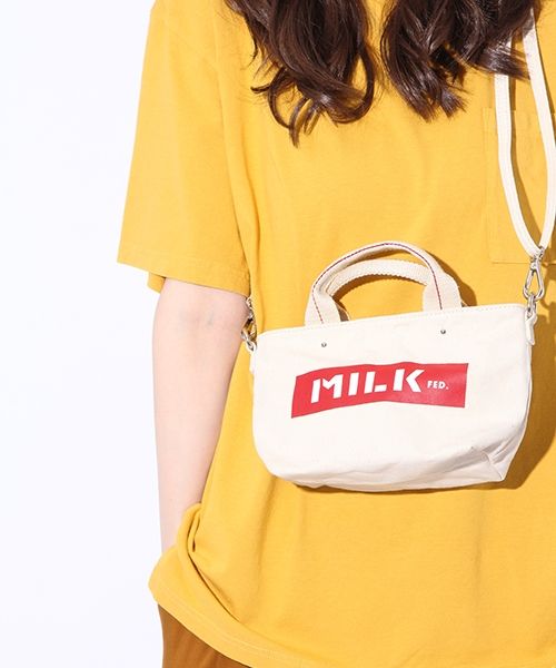 ートバッグ MILKFED. milk fedコラボトートの通販 by まなみ's shop