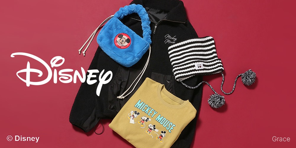 FOREVER21 Disney ディズニー コラボシャツ ミッキーＭシャツ/ブラウス(長袖/七分)