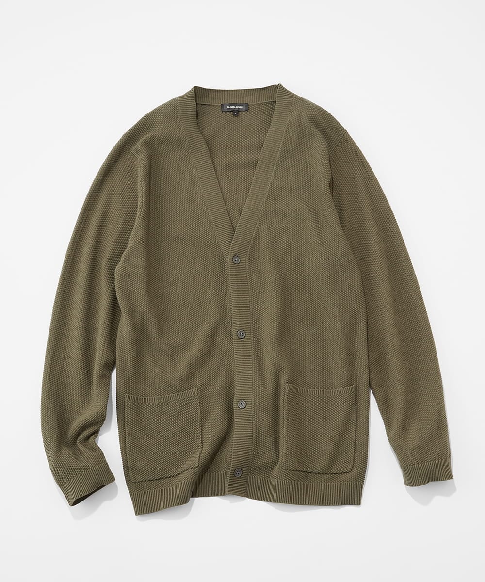 D  CARDIGAN（KHAKI）