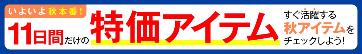 特価アイテム