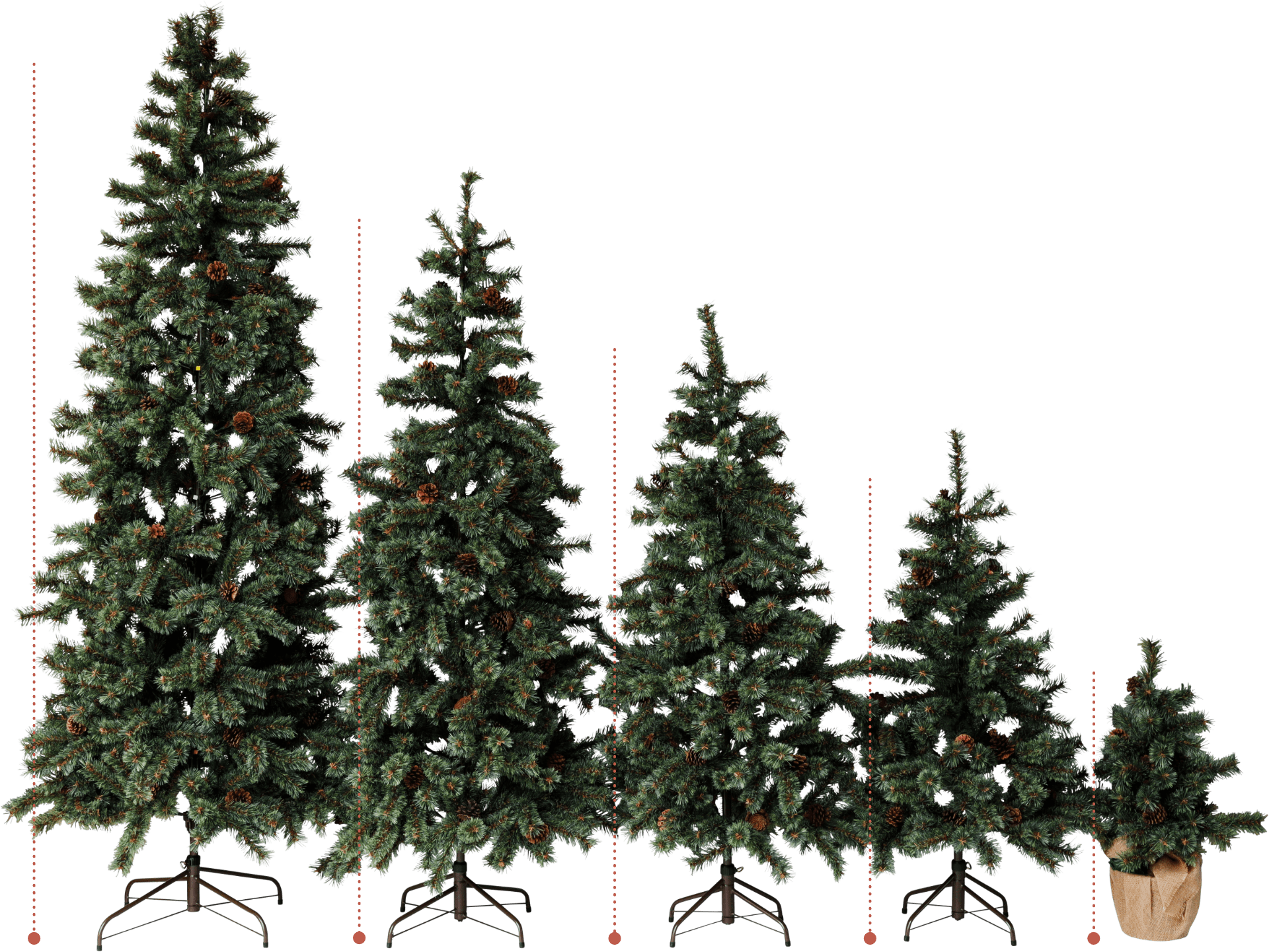【クリスマスツリー 70cm】2021ニコアンド クリスマスツリー