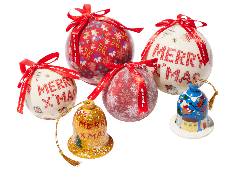 Candy Ball & Bell Ornaments