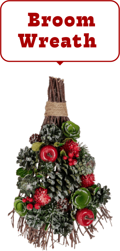 Broom Wreath 