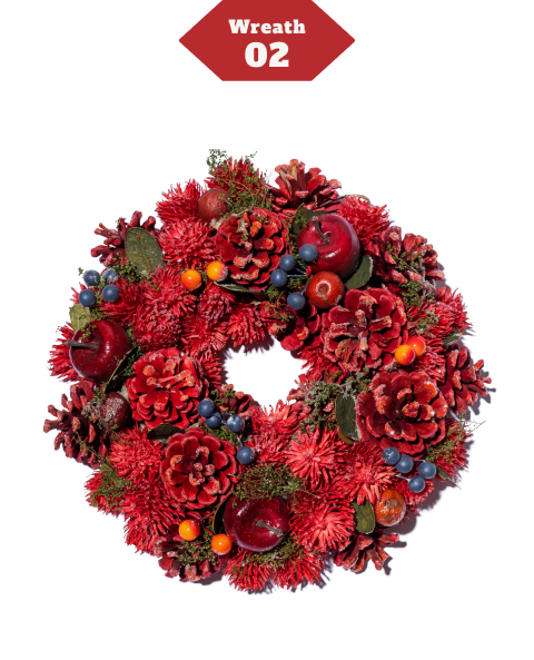 Santa Wreath