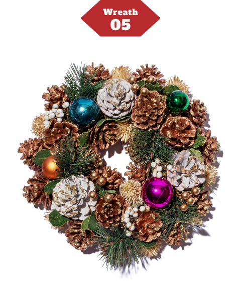 Santa Wreath