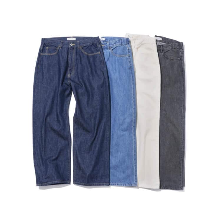 WIDE 5 POCKET DENIM