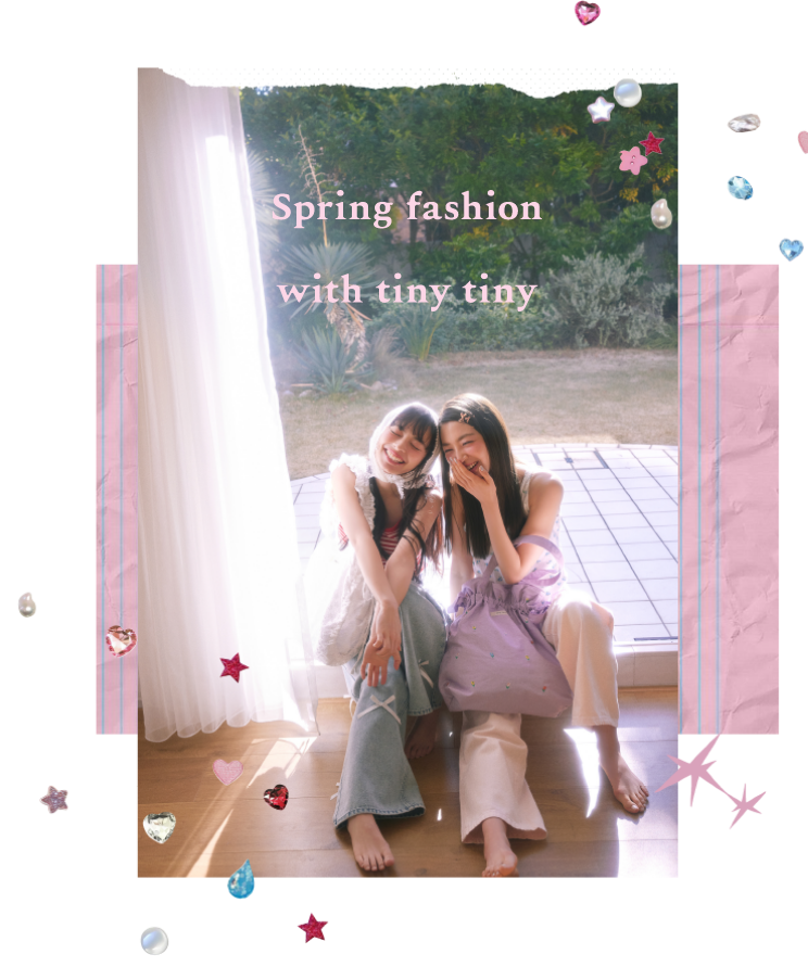 Spring fashion with tinytiny