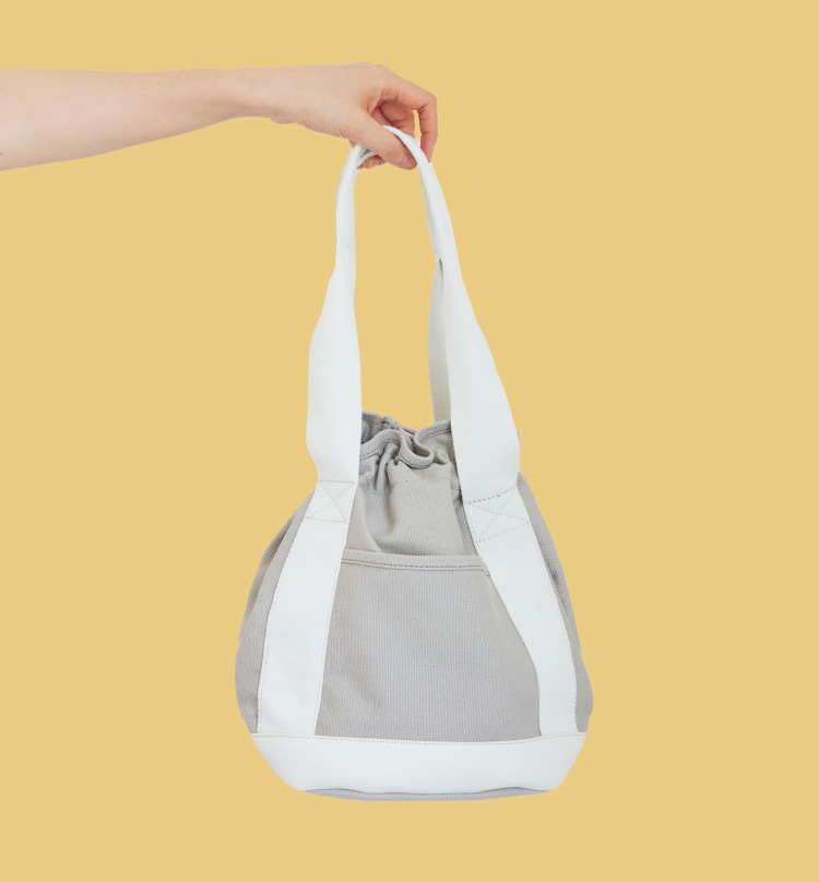 kazumi collaboration 2way canvas bag | studio CLIP